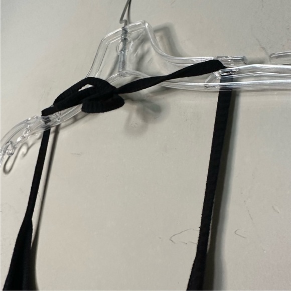 Naked Wardrobe | Size Large Black snatched bodysuit jumpsuit halter onesie - Picture 5 of 11